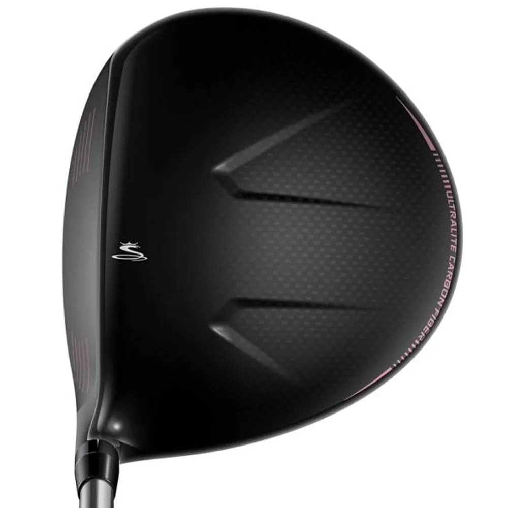 Cobra Air-X Ladies Driver & Fairway Wood (x2) Clubset, Waterproof golf jacket, Clearance golf clubs, Golf club travel bag hard case