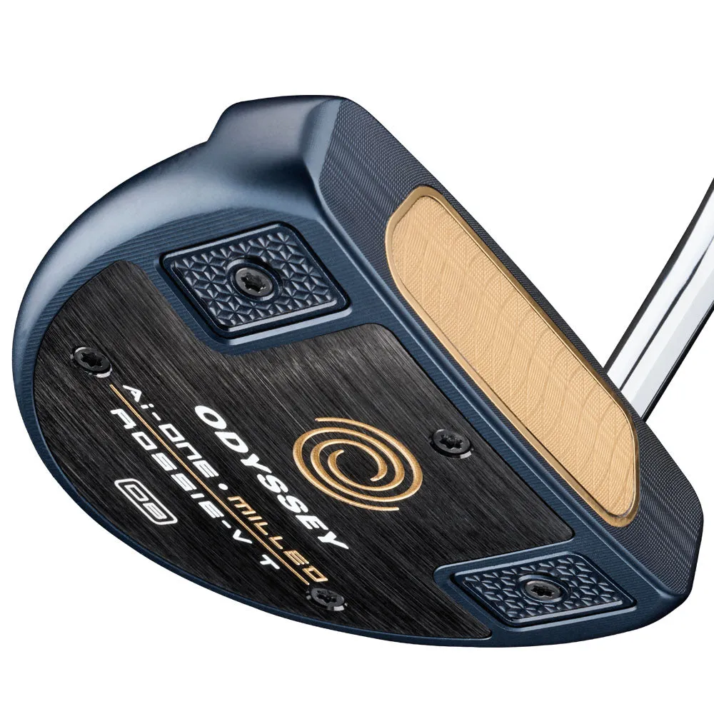 Odyssey Ai-One Milled Putter - Rossie V T, Golf shaft flex chart, Waterproof golf jacket, Leather golf gloves