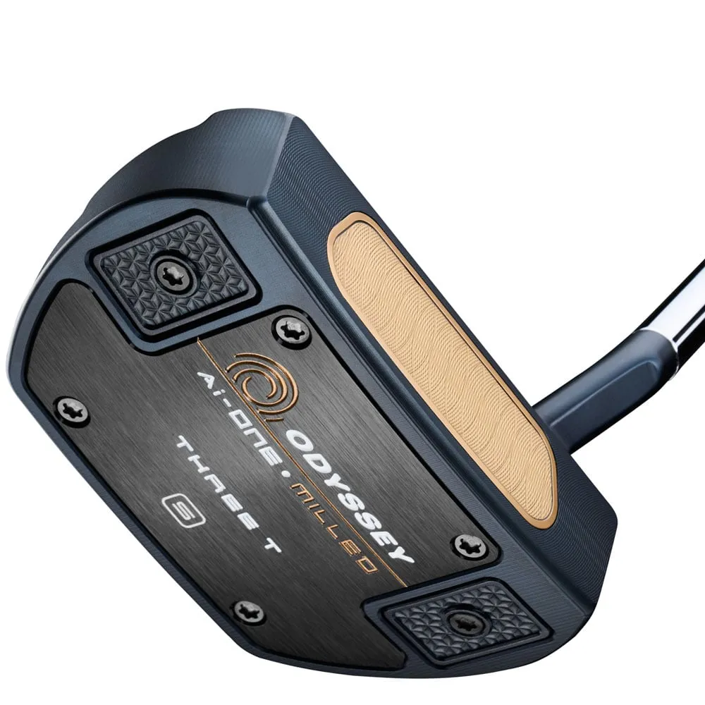 Odyssey Ai-One Milled Putter - Three T, Personalized golf balls
