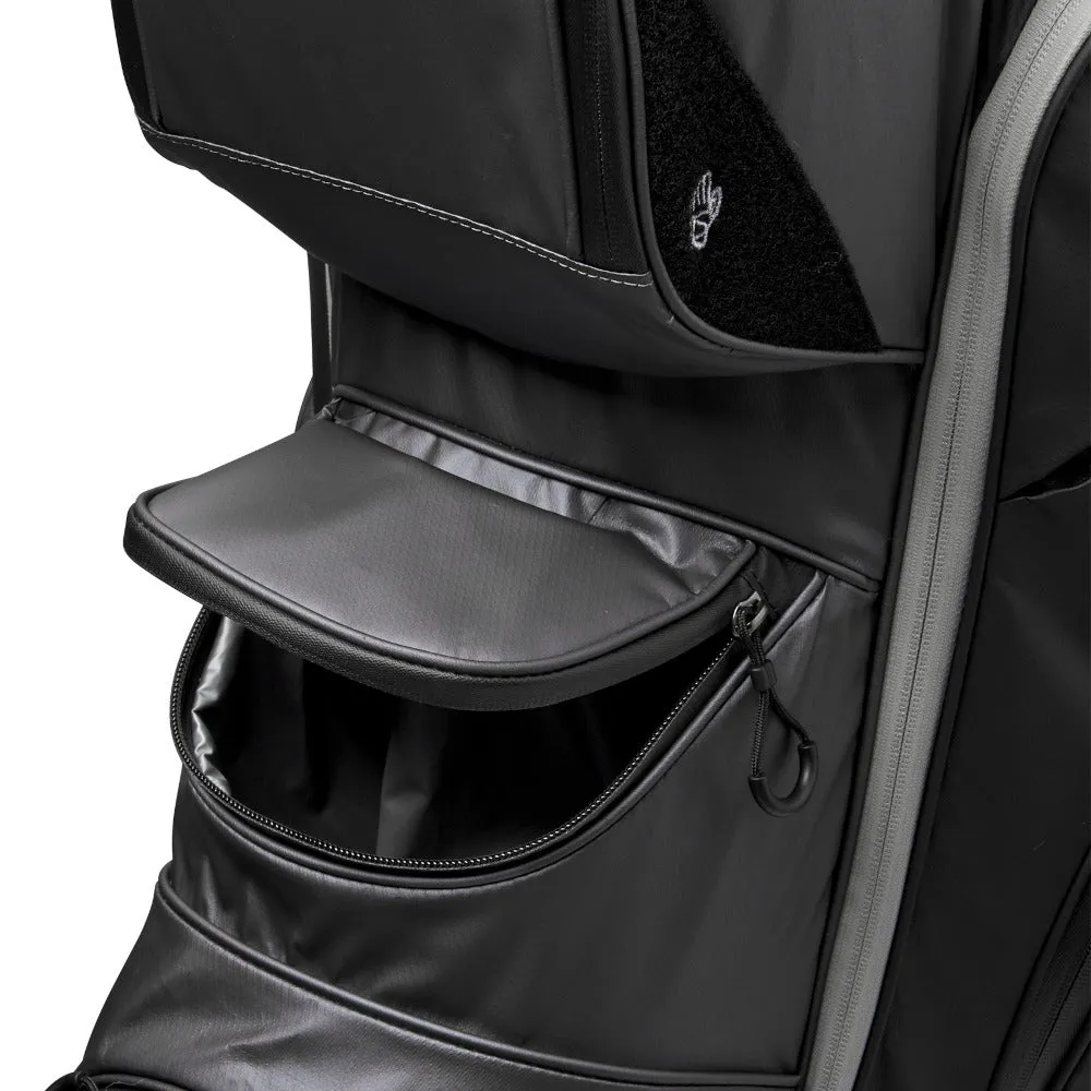 Wilson I-Lock Cart Bag - Black/Grey, Black Friday golf deals, Airline approved golf bag