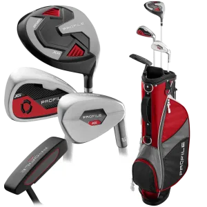 Loved by Thousands Wilson Profile 5-Piece Junior Package Set - Small (Ages 5-8) Hot Right Now, Lightweight golf shoes