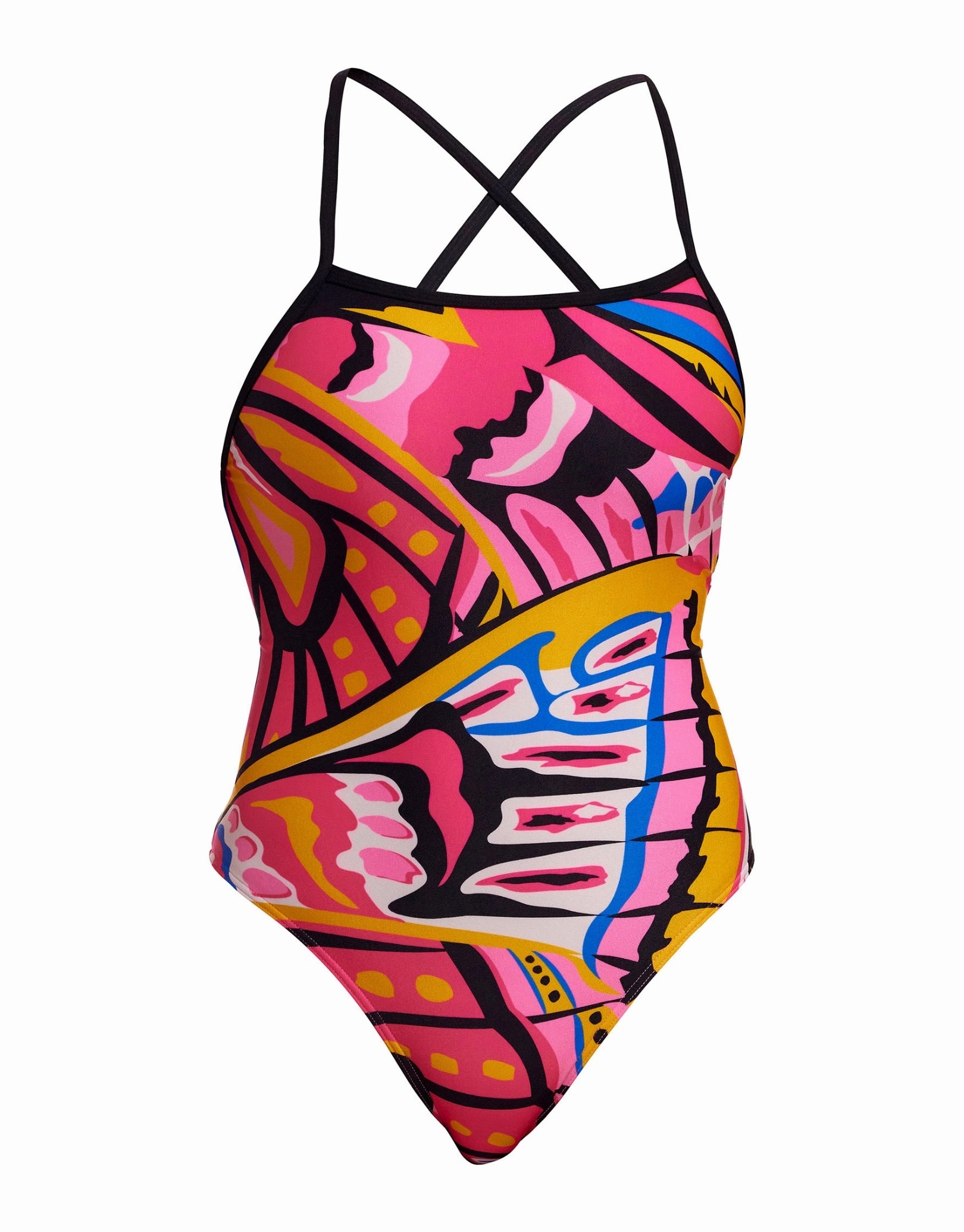 Lover Flies Strapped In Swimsuit - Multi
