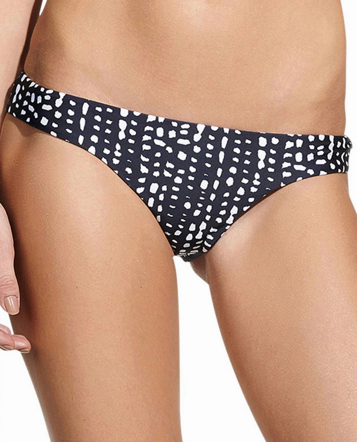Low-Rise Bikini Bottom In Dots