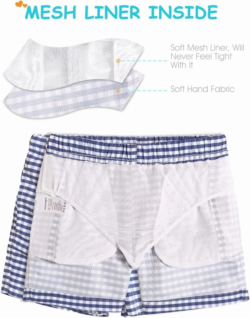 maamgic Boys Swim Trunks Toddler Swim Shorts Little Boys Bathing Suit Swimsuit Toddler Boy Swimwear