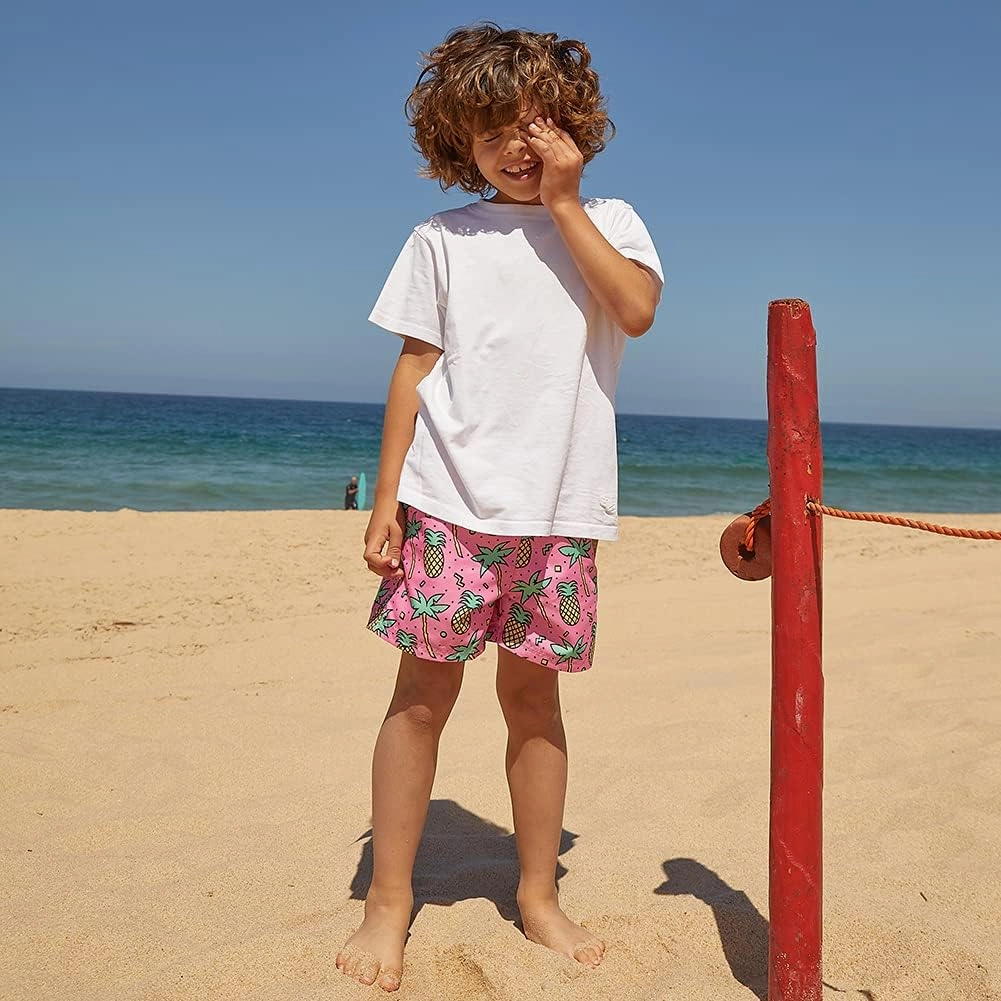 maamgic Boys Swim Trunks Toddler Swim Shorts Little Boys Bathing Suit Swimsuit Toddler Boy Swimwear