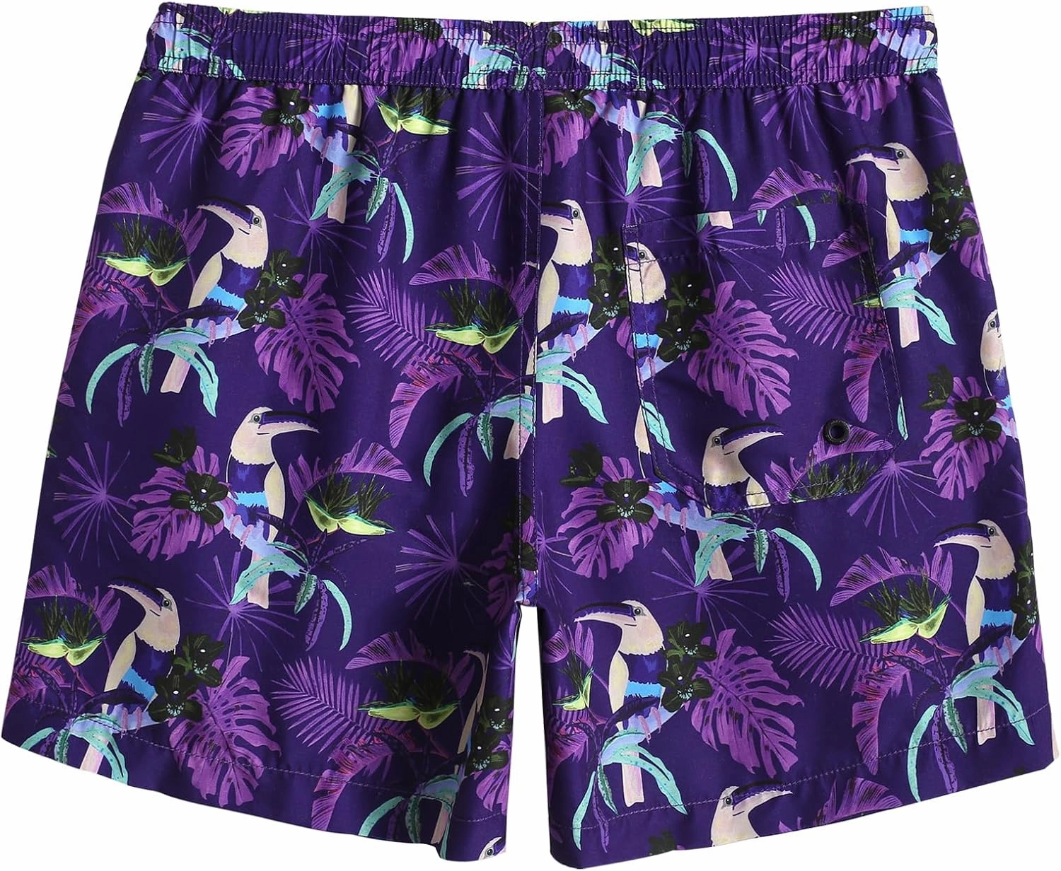 maamgic Mens Swim Trunks 5" Quick Dry Beach Shorts Bathing Suits with Mesh Lining Pockets