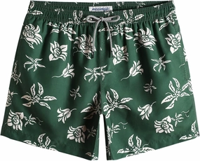 maamgic Mens Swim Trunks 5" Quick Dry Beach Shorts Bathing Suits with Mesh Lining Pockets