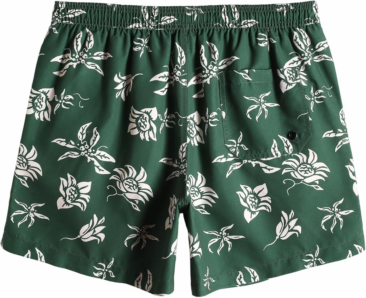maamgic Mens Swim Trunks 5" Quick Dry Beach Shorts Bathing Suits with Mesh Lining Pockets