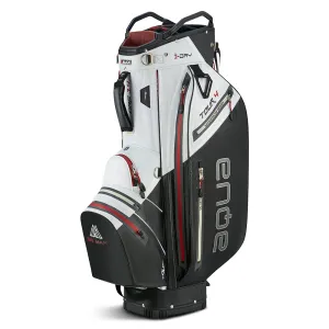 Made for You Big Max Aqua Tour 4 Waterproof Cart Bag - White/Black/Merlot Fresh Drop, Airline approved golf bag