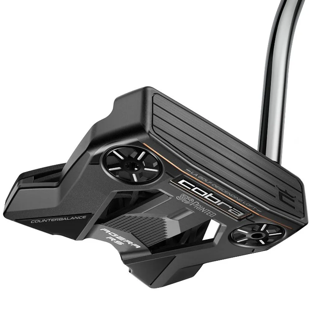 Cobra 3D Printed Putter - Agera RS Counter Balanced Black, Ladies golf clubs, Forged vs cast irons, Golf travel essentials
