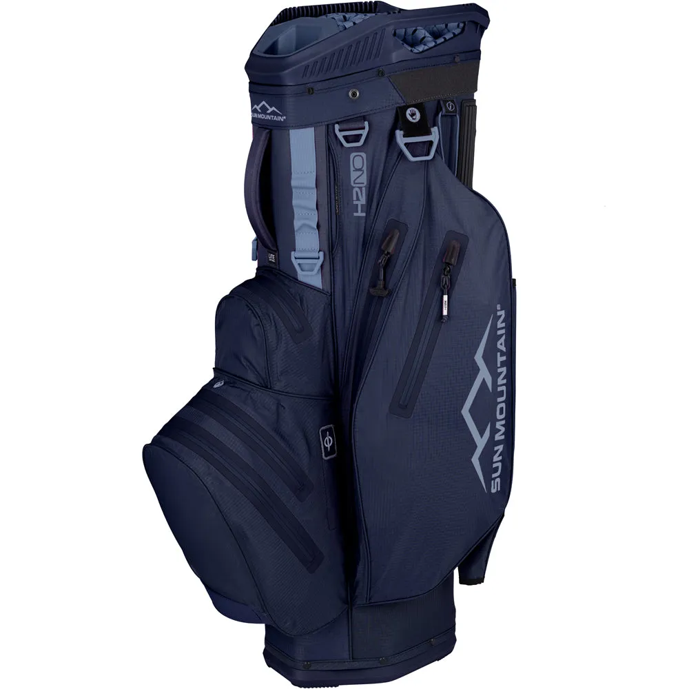 Made for You Sun Mountain H2NO Lite Waterproof Cart Bag - Navy Trident Most Wanted, Golf hitting mat