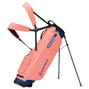 Made for You TaylorMade Flextech SuperLite Stand Bag - Coral/Navy Hot Right Now, Golf club loft adjustment