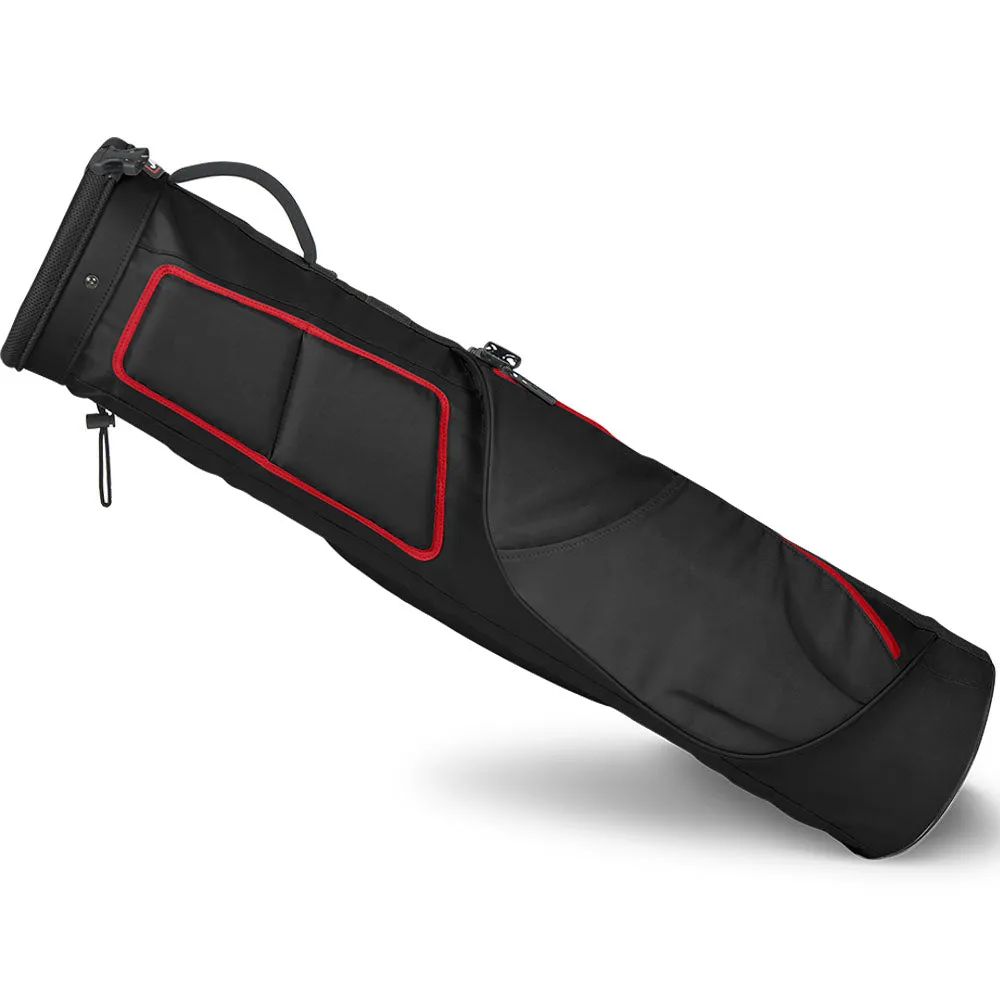 Titleist Carry Bag - Black/Black/Red, Golf shaft puller tool, Recycled golf balls, Golf resistance bands
