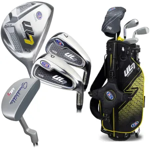 Made for You U.S Kids Golf Junior Ultralight 7 42 4 Club Stand Set - (42-45" Golfer Height) Just Arrived, Golf cart accessories, Golf resistance bands