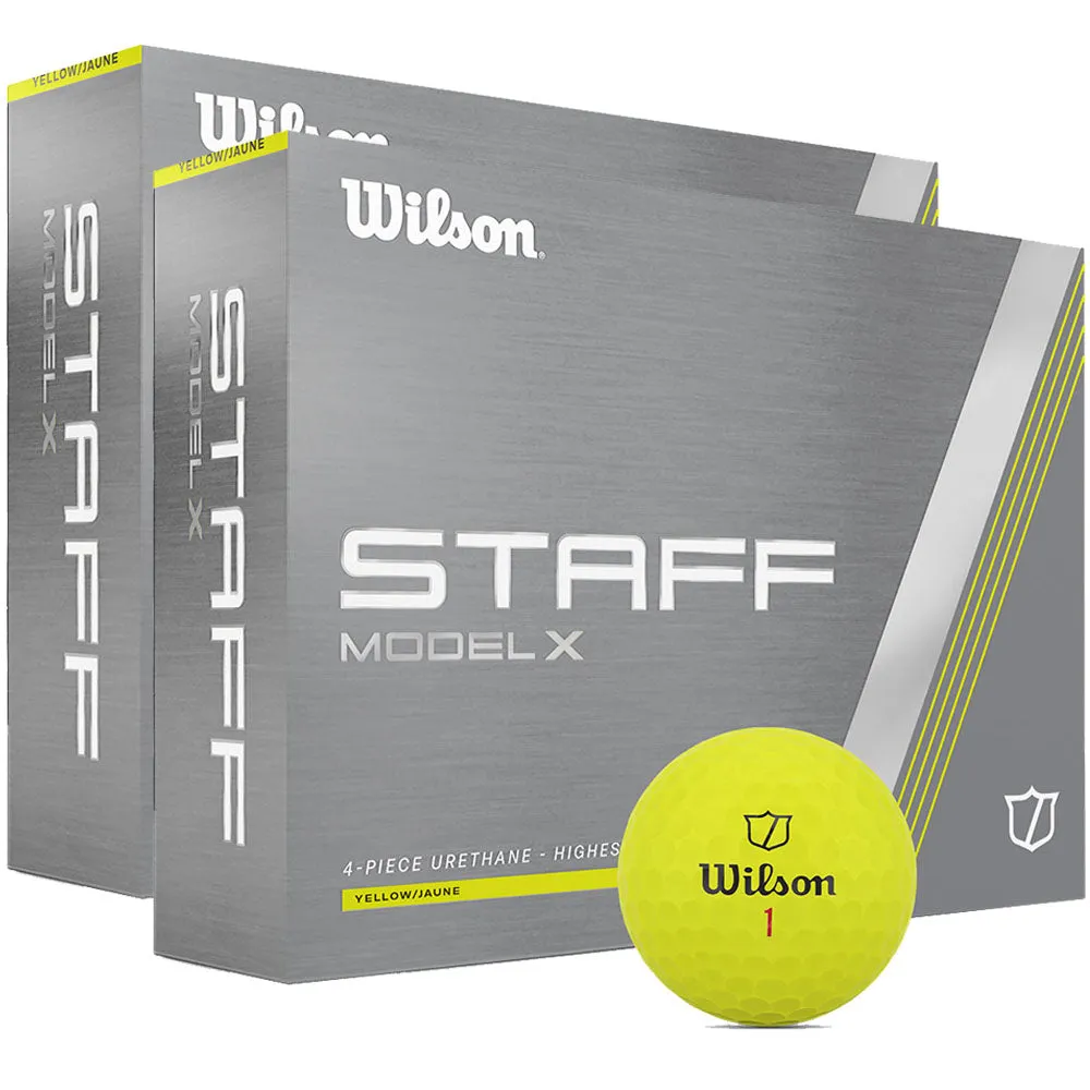 Made for You Wilson Staff Model X Golf Balls - Yellow - Double Dozen Everyday Low Price, Custom golf clubs, Golf club regripping kit, Golf swing trainer