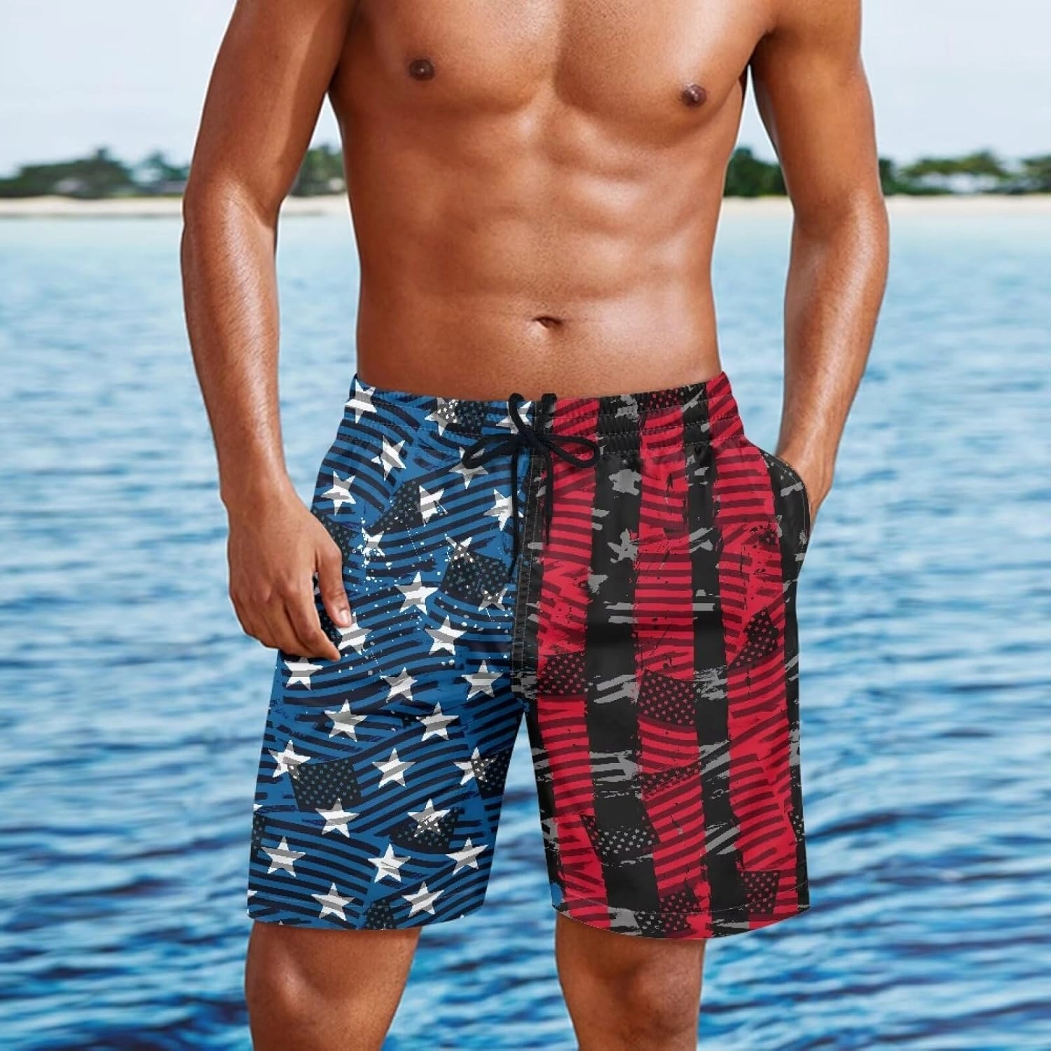 Matching Swimsuits for Couples One Piece Bathing Suits or Swim Trunks Summer Beach Vacation Swimwear