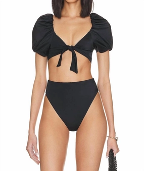 Maude Swimsuit Top In Black