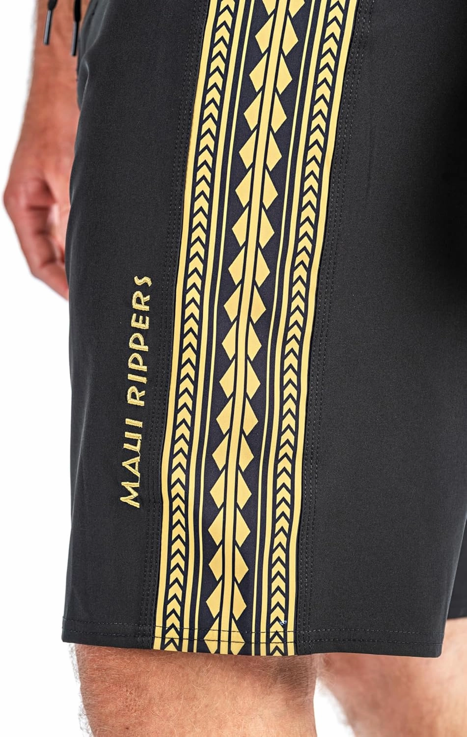 Maui Rippers Mens 21" Board Short Swim Trunks 4-Way Stretch with Large Pockets