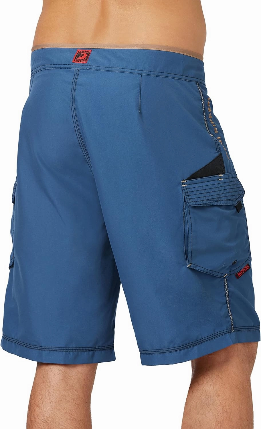 Maui Rippers Mens Board Shorts - Octo Tako | Triple Stitch Quick Dry Mens Swim Trunks