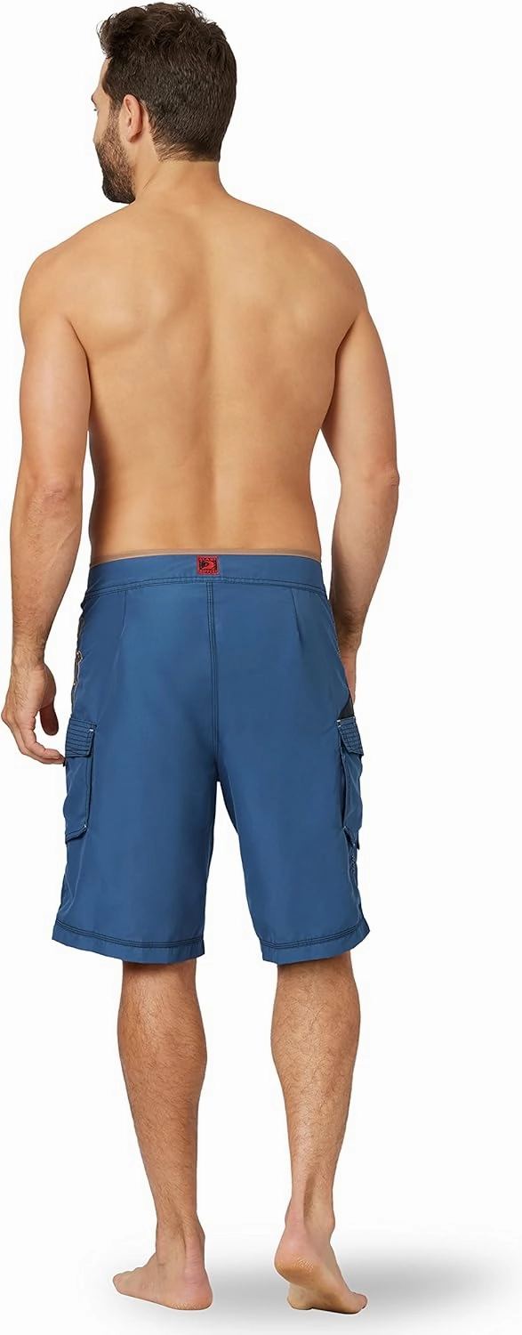 Maui Rippers Mens Board Shorts - Octo Tako | Triple Stitch Quick Dry Mens Swim Trunks