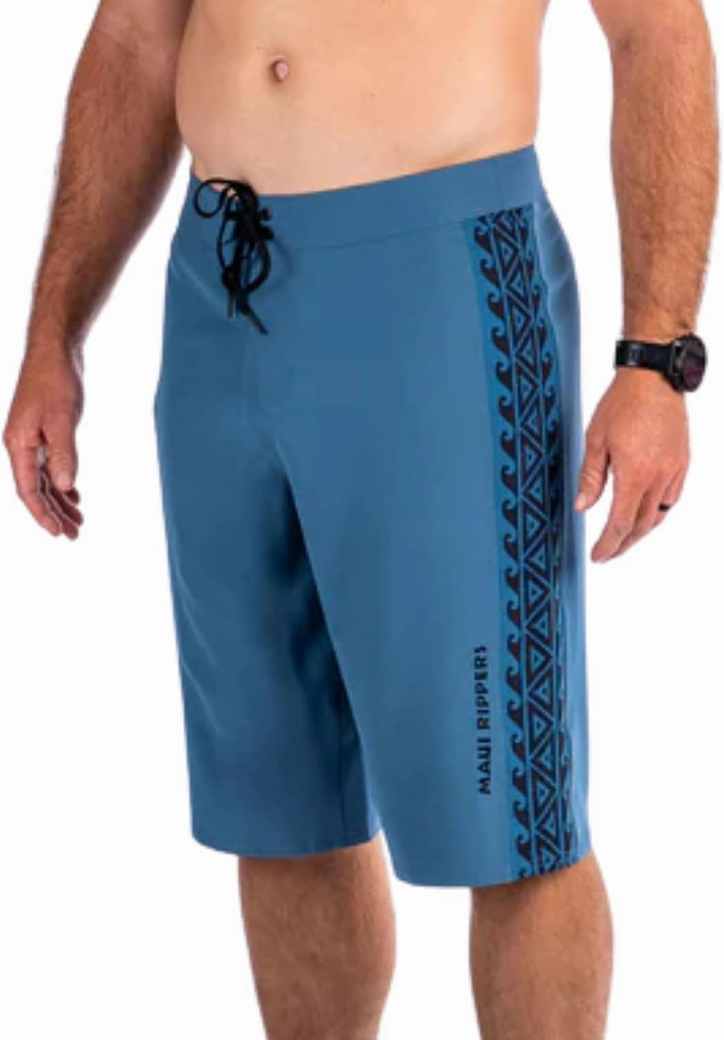 Maui Rippers Very Long 4 Way Stretch Boardshorts 24 Inch Outseam