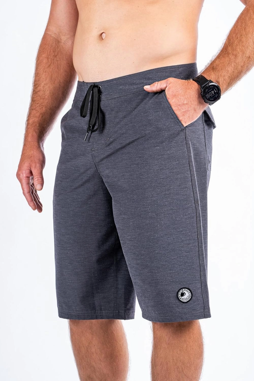 Maui Rippers Very Long 4 Way Stretch Boardshorts 24 Inch Outseam