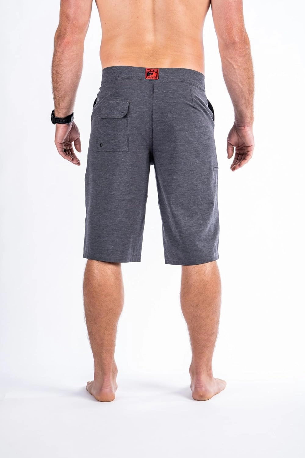 Maui Rippers Very Long 4 Way Stretch Boardshorts 24 Inch Outseam