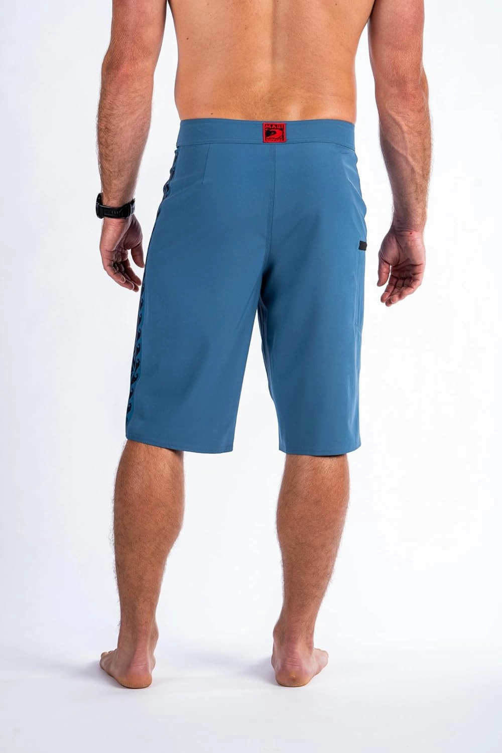 Maui Rippers Very Long 4 Way Stretch Boardshorts 24 Inch Outseam