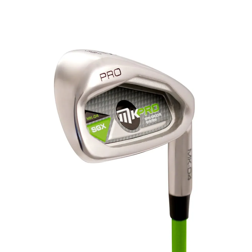 MKids Junior Pro Half 6-Piece Package Set - Green (57 Inch Tall) (Ages 9-11), Golf cart accessories