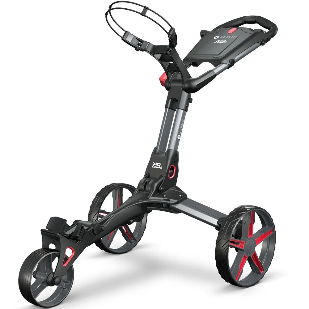 Meet Your Match Motocaddy QB2 3-Wheel Push Trolley - Red Dont Miss, Golf elbow brace
