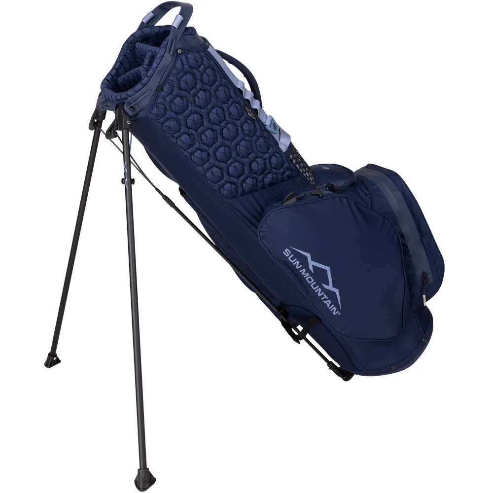 Sun Mountain H2NO Litespeed Waterproof Stand Bag - Navy/Trident, Golf ball markers, Leather golf gloves