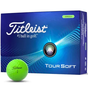 Meet Your Match Titleist Tour Soft Golf Balls - Green - 12 Pack Most Wanted, Golf ball finder glasses