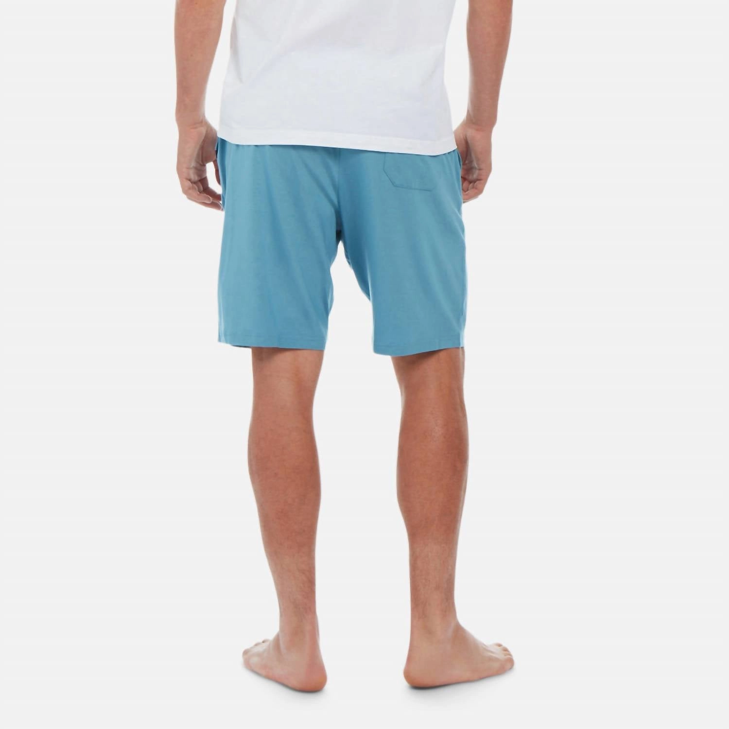 Men Basel Micro Modal Stretch Lounge Short In Blue