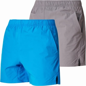 Men's 5 Inch Swim Trunk's with Liner 2 Pack Mens Stretch Quick Dry Beach Shorts Swimming Trunks & Bathing Suits for Men
