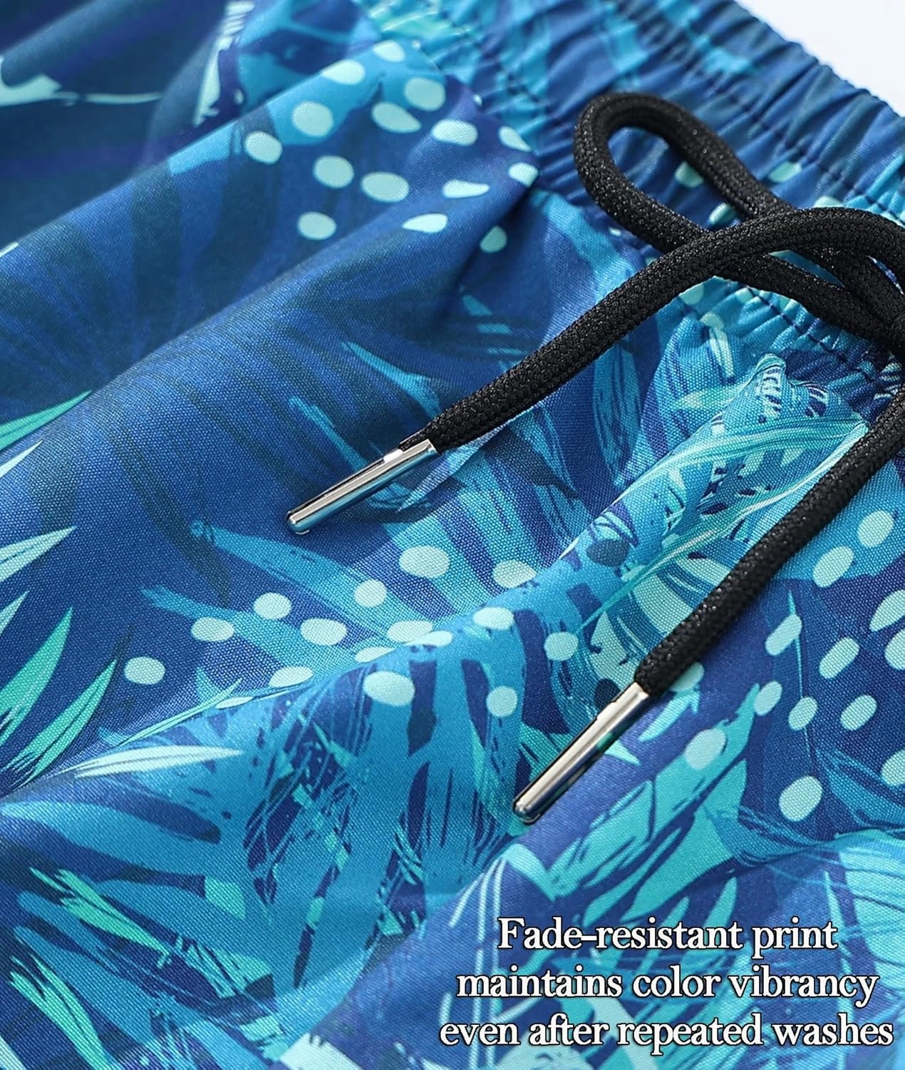 Men's 5" Quick Dry Swim Trunks Stretch Anti-Slip/Exposure Liner Vibrant Prints for Surfing Gym Beach Swimming