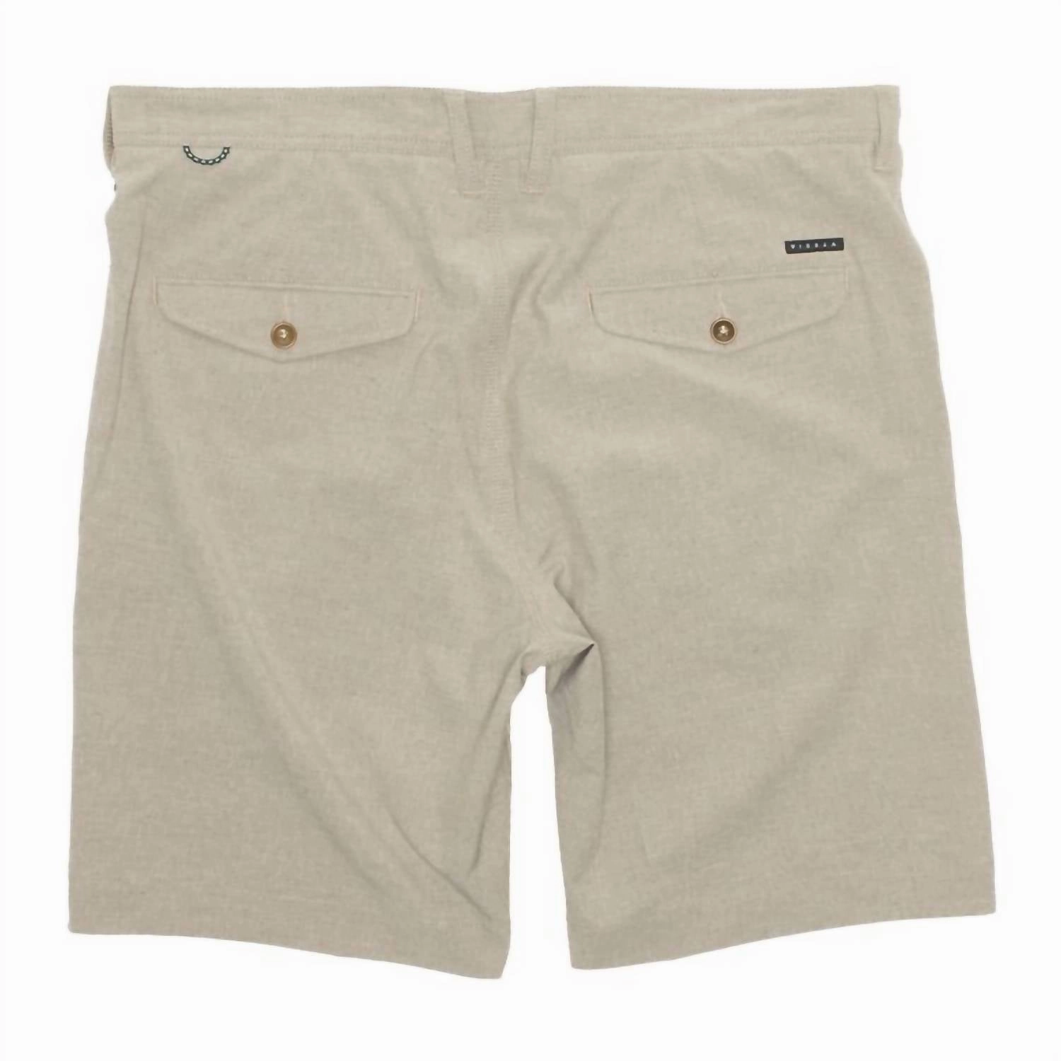 Men's Canyons Hybrid 19" Walkshort In Light Khaki