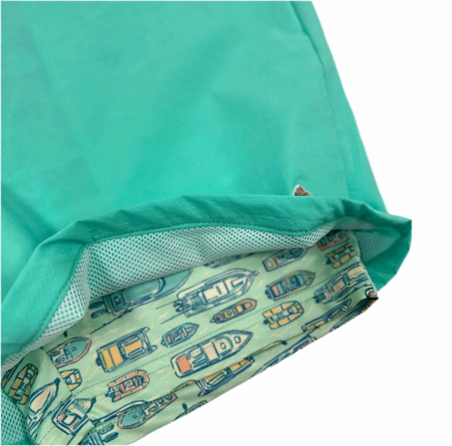 Men's Gamefish & Boats Swim Trunks In Blue-Green