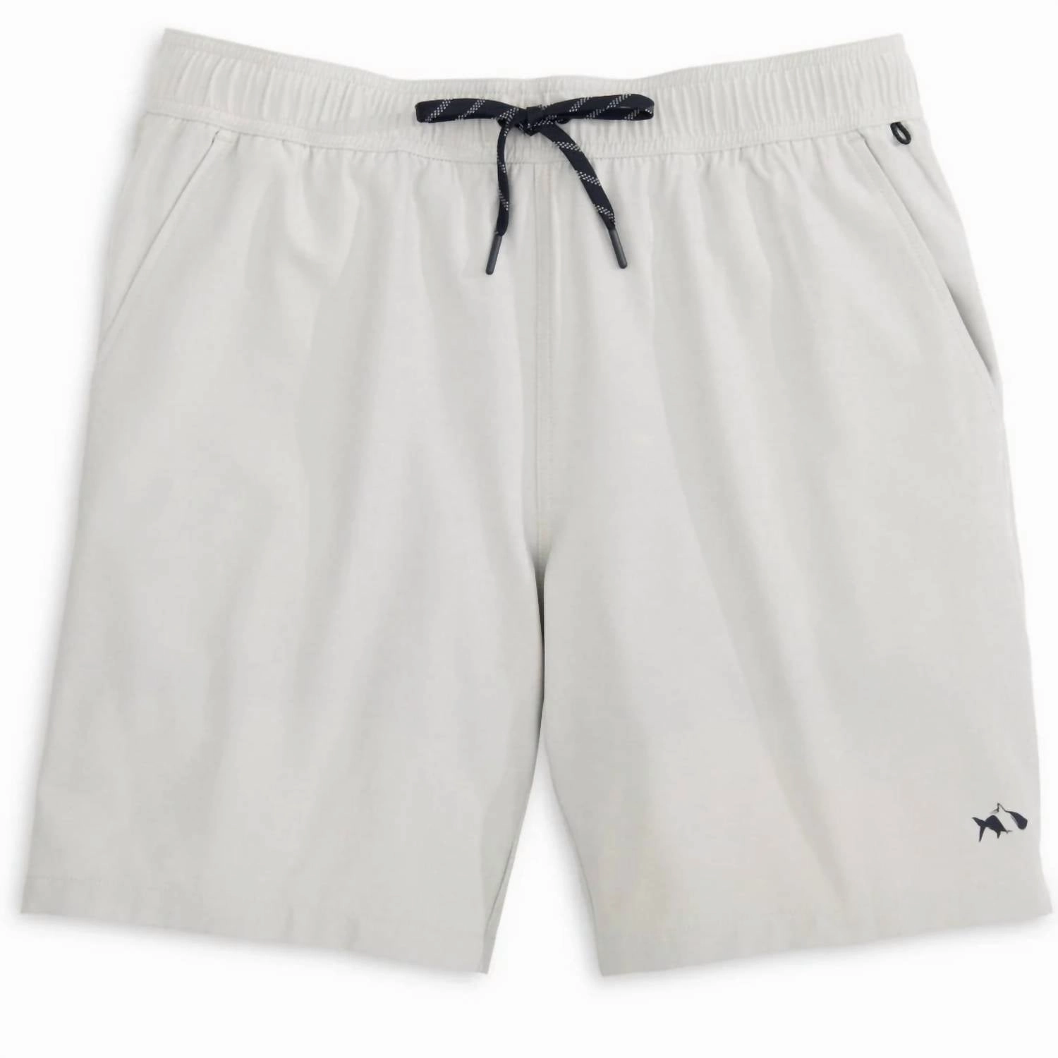 Men's Hybrid Short In Chrome
