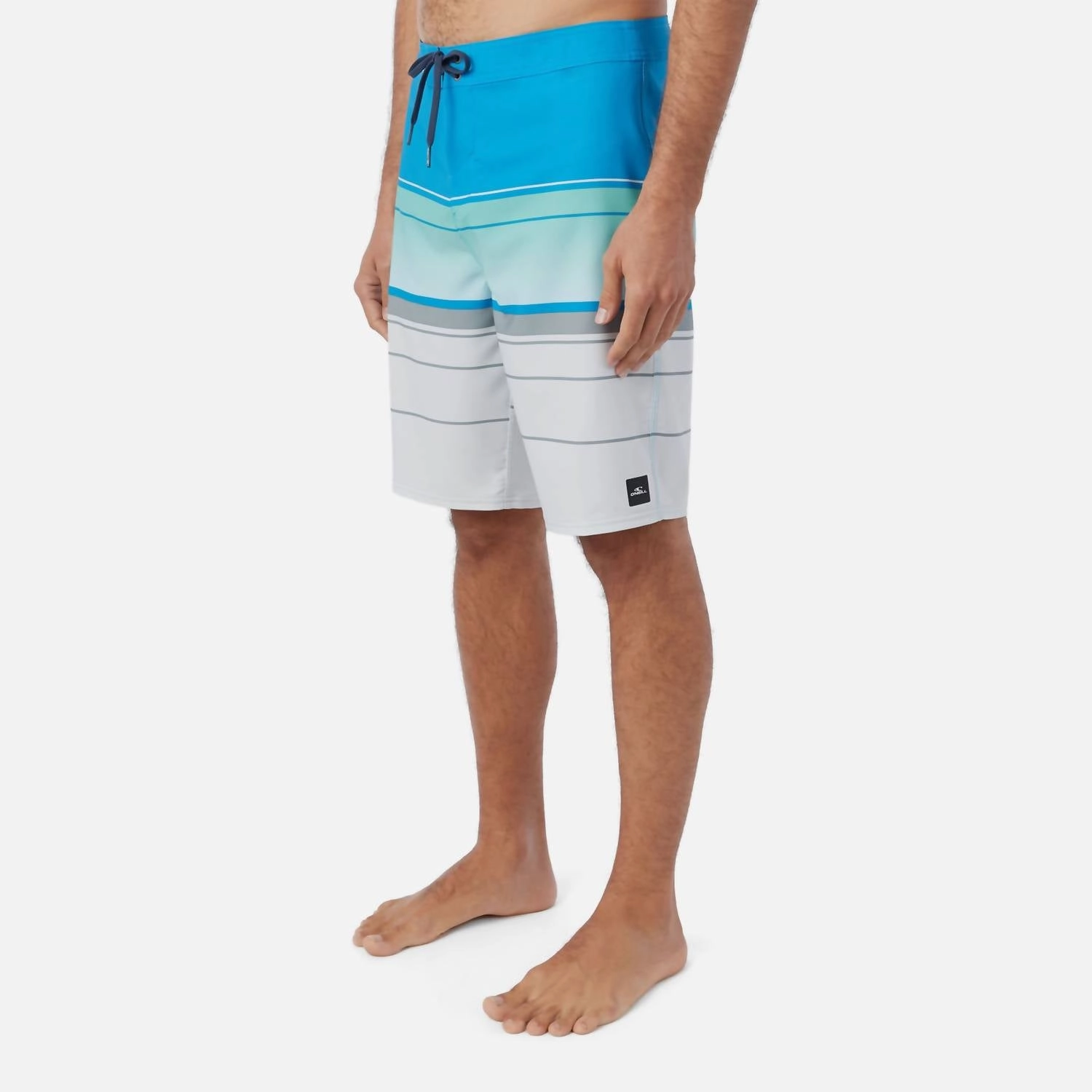 Men's Hyperfreak Heat Stripe 21 Board Shorts In Blue