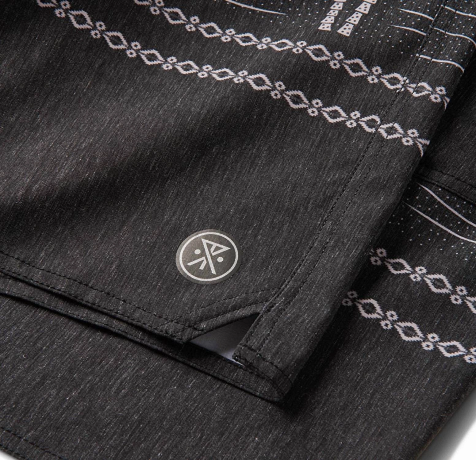 Men's Passage Boardshorts In Noches Black