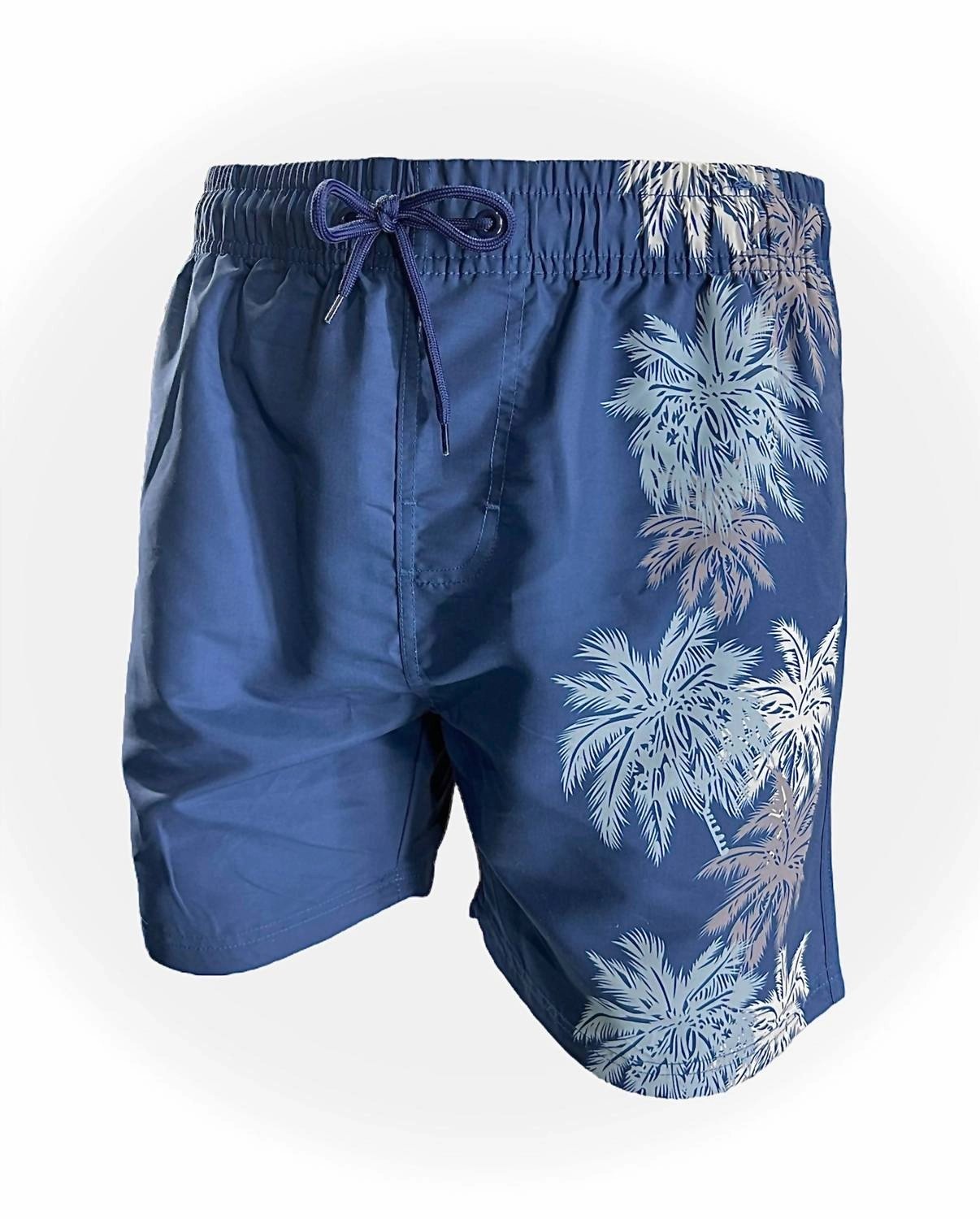 Men's Swim Short Palms In Navy