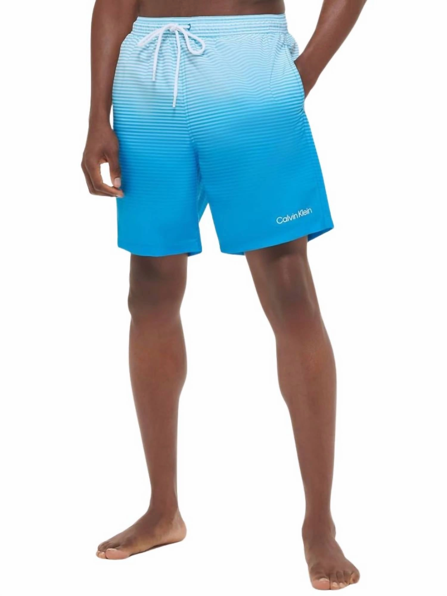 Men's Swim Trunk In Blue