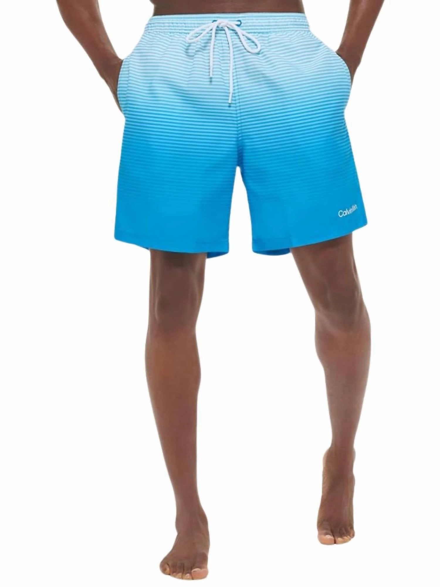 Men's Swim Trunk In Blue