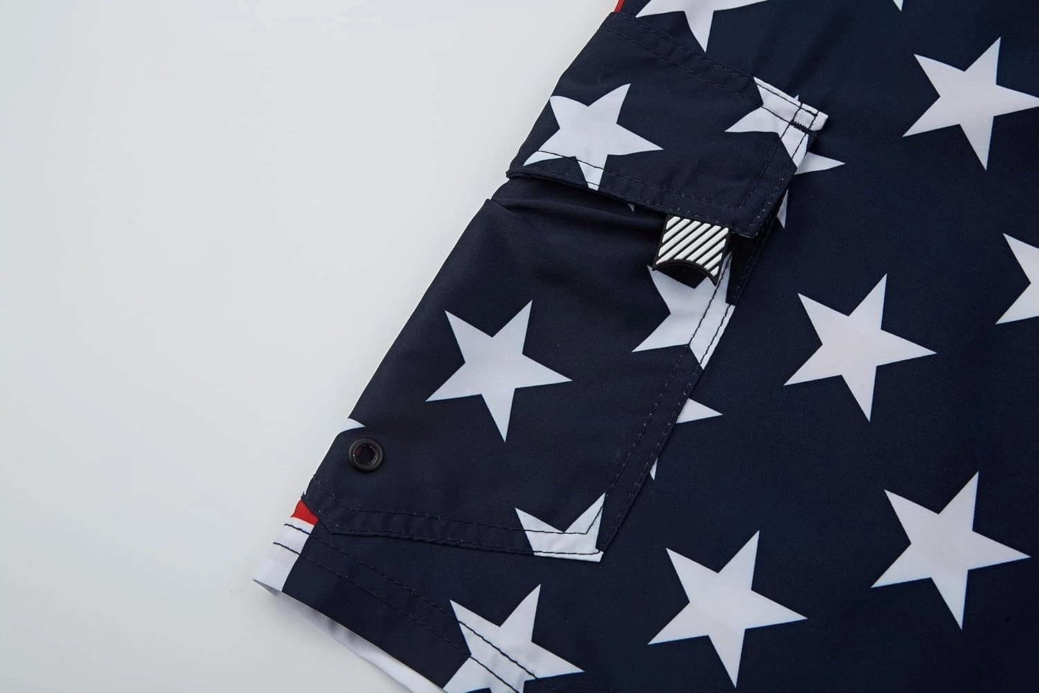 Men's Swim Trunks 22 Quick Dry Board Shorts with Key Keeper, No Mesh Lining - Perfect for Surfing & Swimming