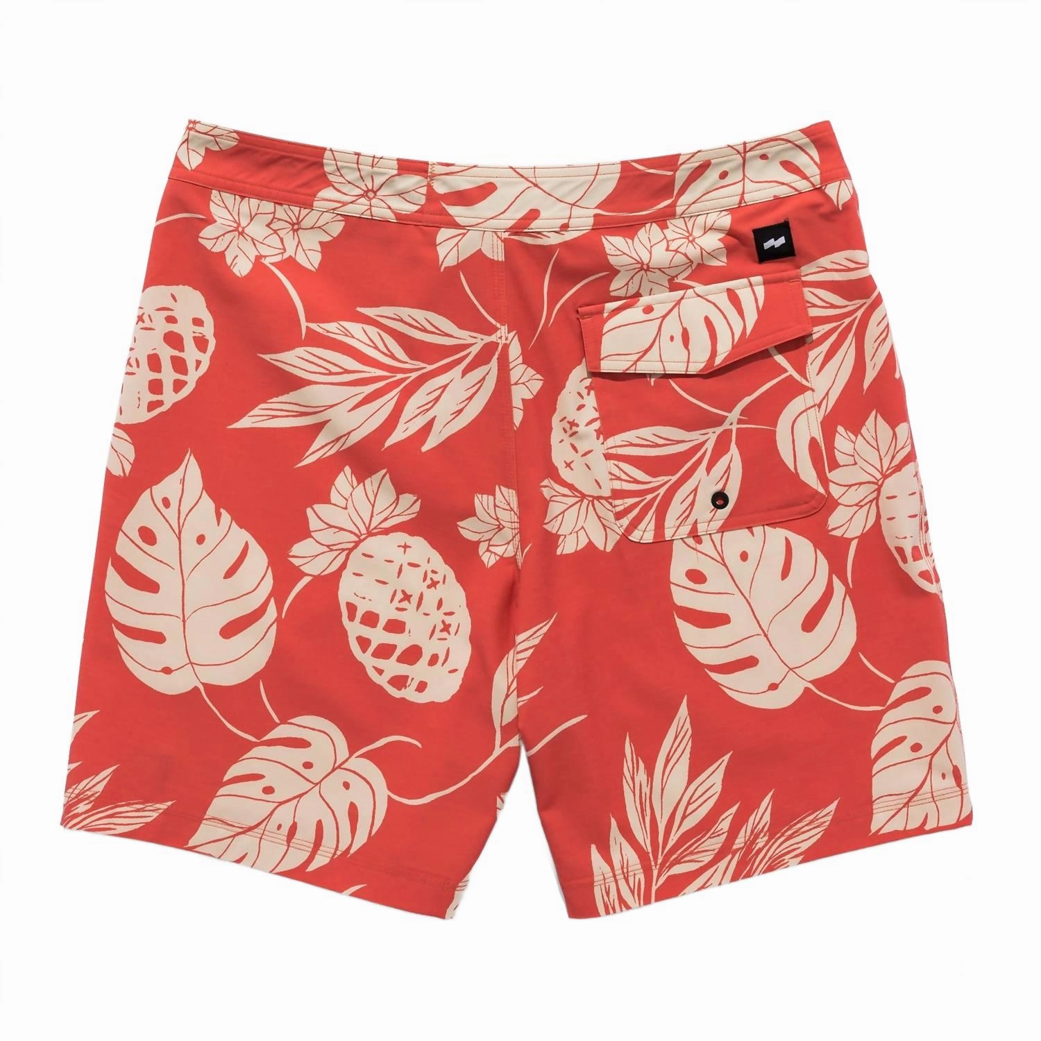 Men's Vibes Boardshort In Red