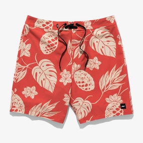 Men's Vibes Boardshort In Red