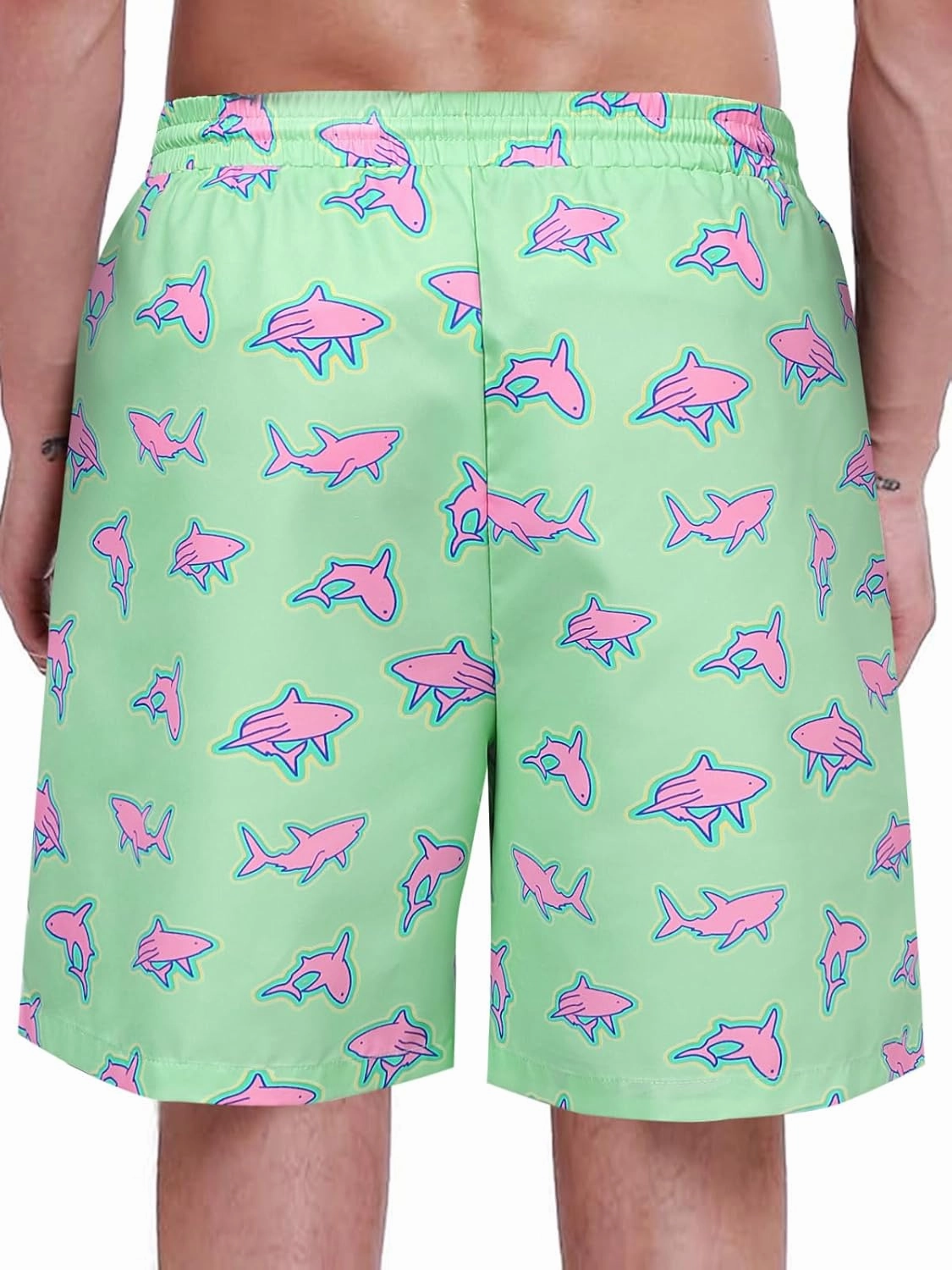 Mens Swim Trunks 7 Inch 9 Inch Quick Dry Board Shorts Swimwear Bathing Suit Beach Swim Shorts with Pockets