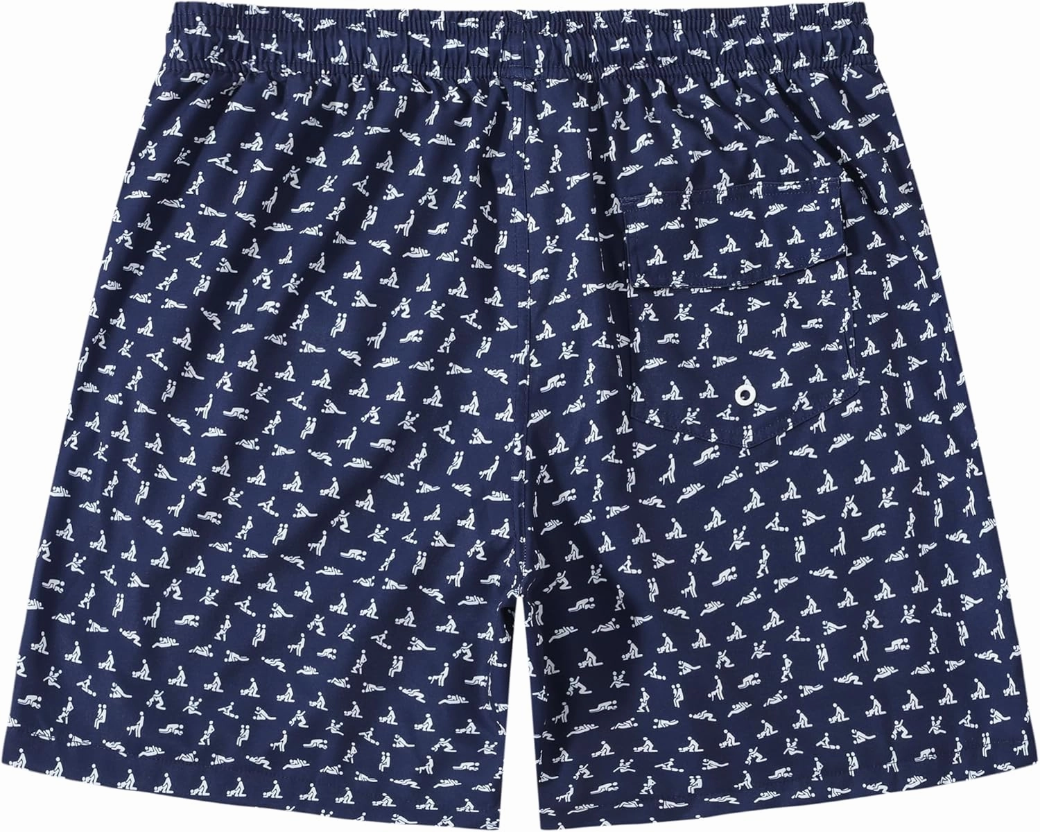 Mens Swim Trunks 7 Inch Inseam Board Shorts with Compression Liner Swimsuit Bathing Suit Quick Dry
