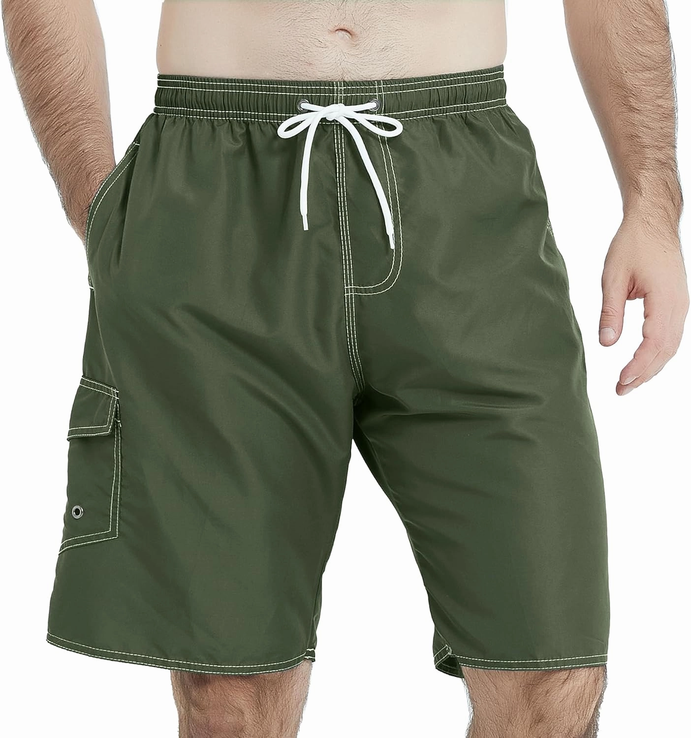 Mens Swim Trunks Swim Shorts Swimming Trunks Swimsuit Quick Dry with Mesh Lining Swimwear