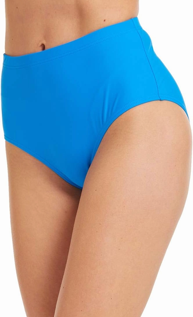 Micosuza Women's Swim Bottom High Waist Retro Basic Full Coverage Bikini Tankini Swimsuit Briefs